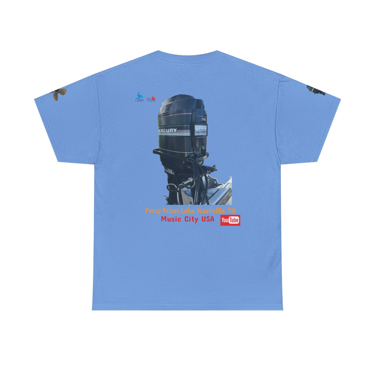 Hawkeye Marine Mercury printed -Unisex Heavy Cotton Tee