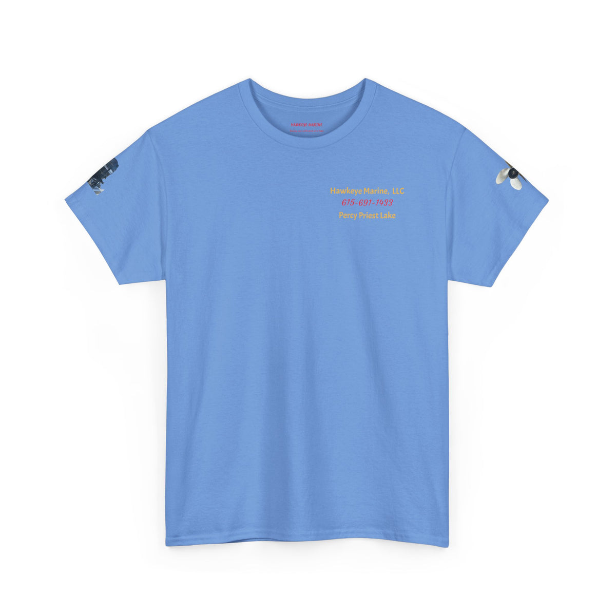 Hawkeye Marine Mercury printed -Unisex Heavy Cotton Tee