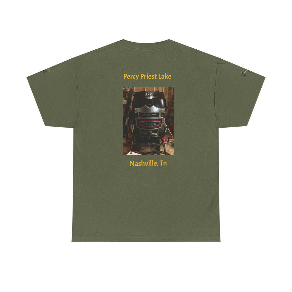 Hawkeye Marine MERC 500 printed -Unisex Heavy Cotton Tee