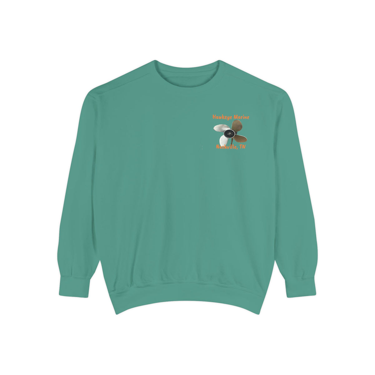 Hawkeye Marine - Unisex Garment-Dyed Sweatshirt