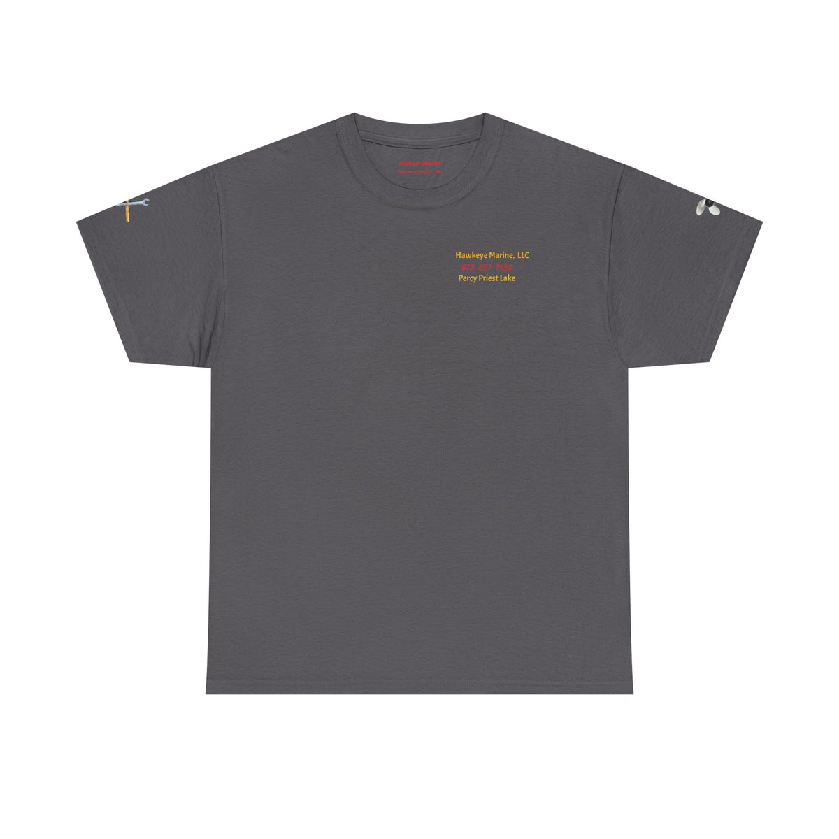Hawkeye Marine MERC 500 printed -Unisex Heavy Cotton Tee