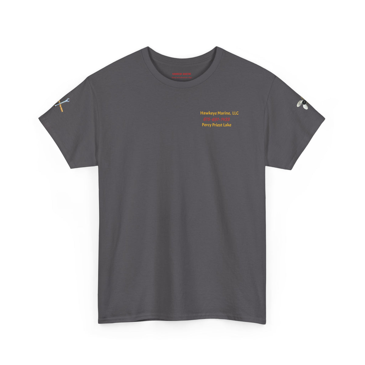 Hawkeye Marine MERC 500 printed -Unisex Heavy Cotton Tee