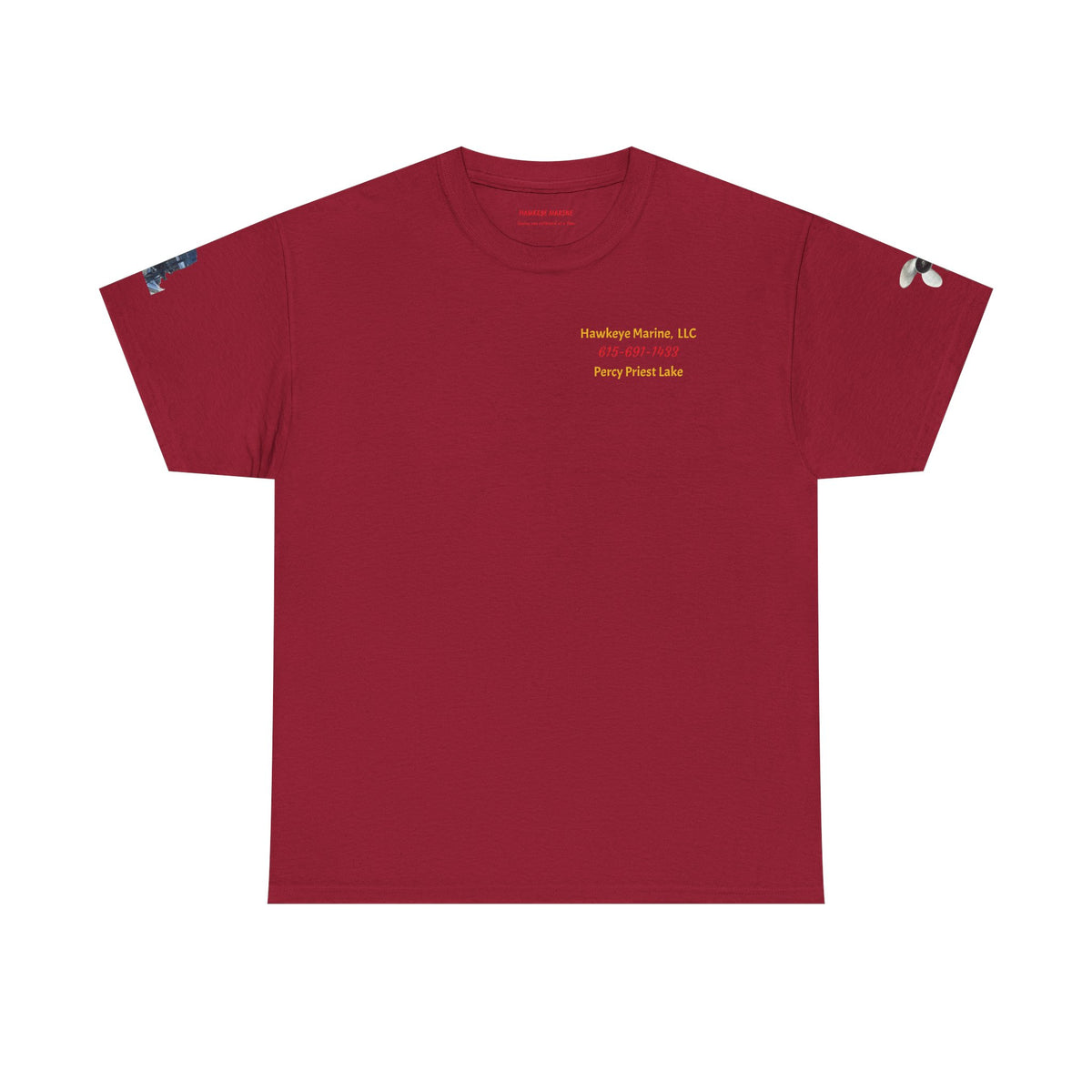 Hawkeye Marine Mercury printed -Unisex Heavy Cotton Tee