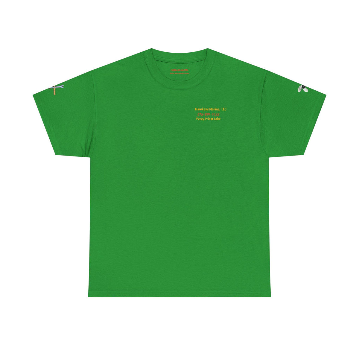 Hawkeye Marine MERC 500 printed -Unisex Heavy Cotton Tee