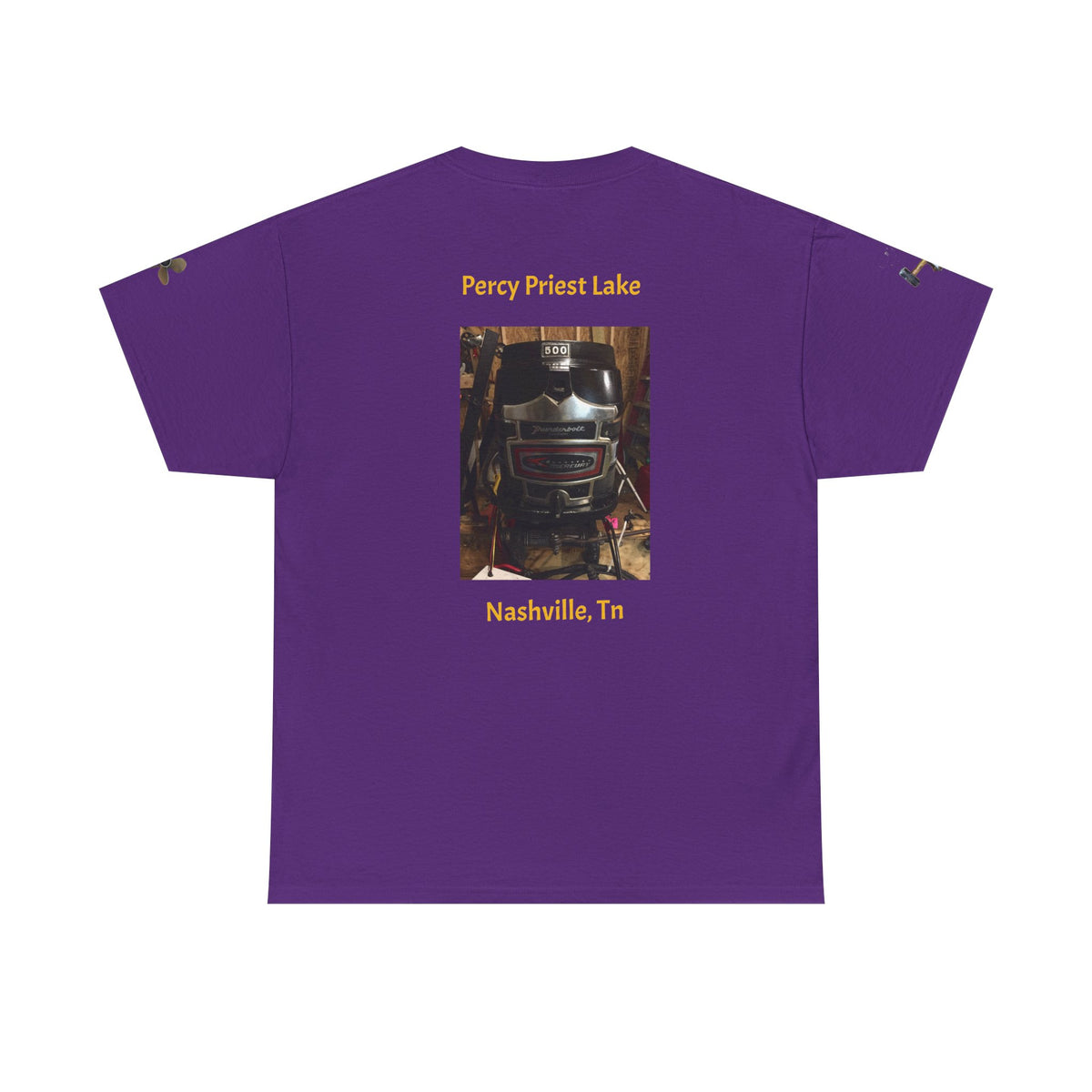 Hawkeye Marine MERC 500 printed -Unisex Heavy Cotton Tee