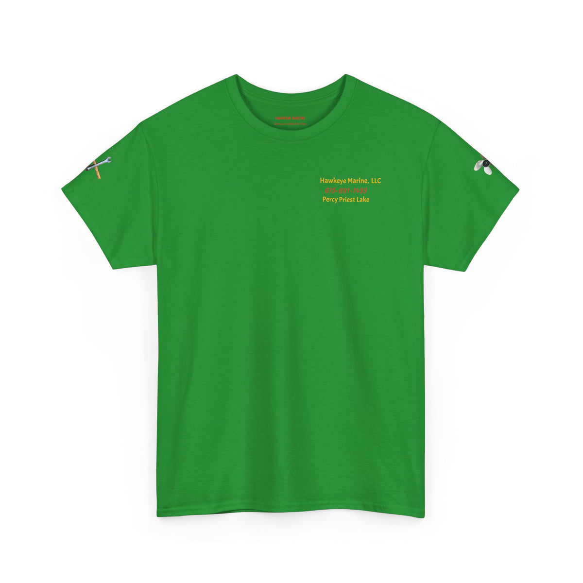 Hawkeye Marine MERC 500 printed -Unisex Heavy Cotton Tee