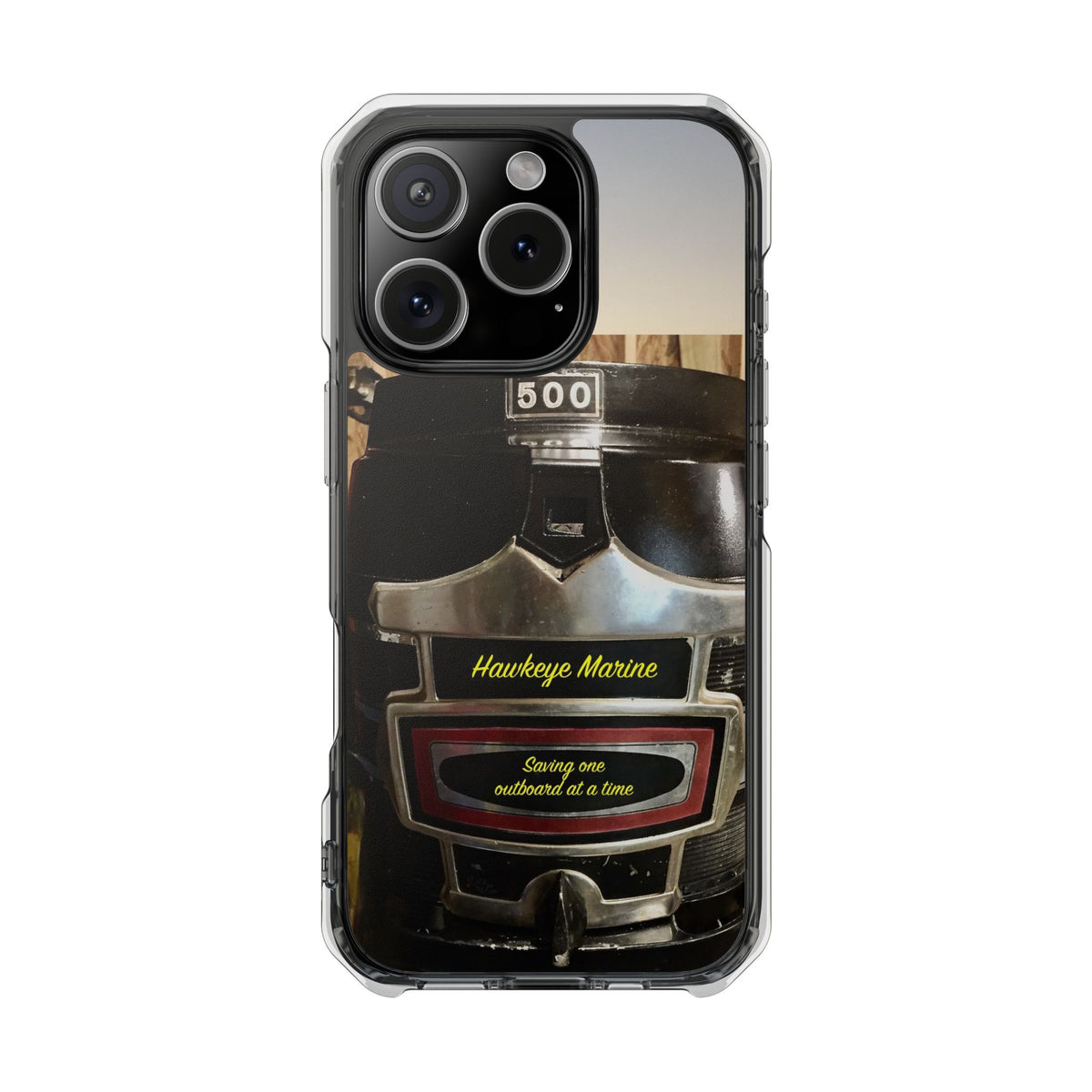 Hawkeye Marine - Magnetic Clear Impact Cases