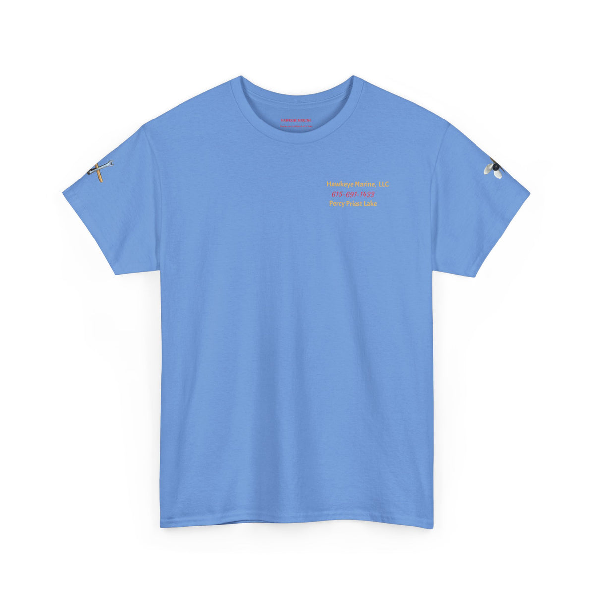 Hawkeye Marine MERC 500 printed -Unisex Heavy Cotton Tee