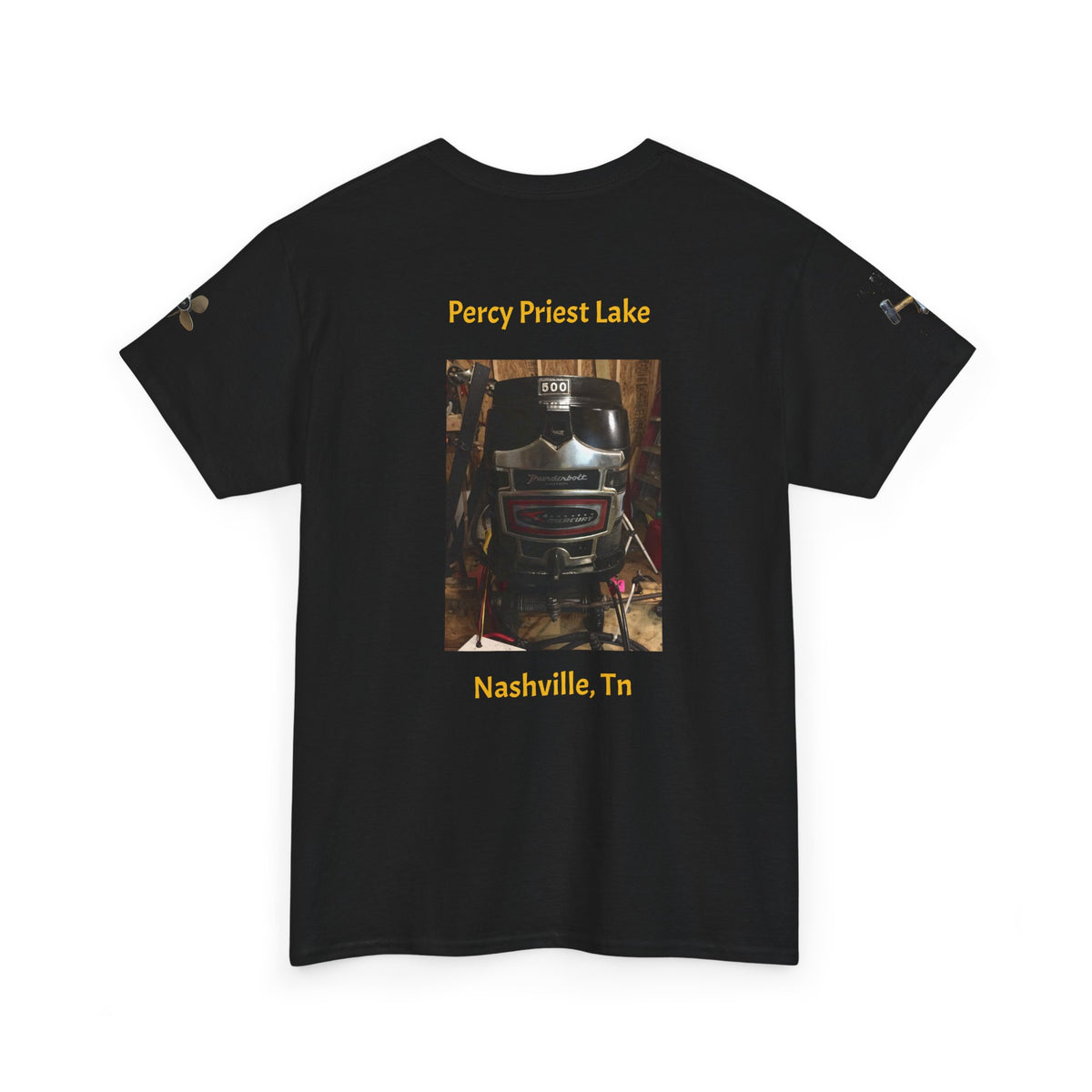 Hawkeye Marine MERC 500 printed -Unisex Heavy Cotton Tee