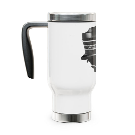 Mercury 500 Stainless Steel Travel Mug with Handle, 14oz