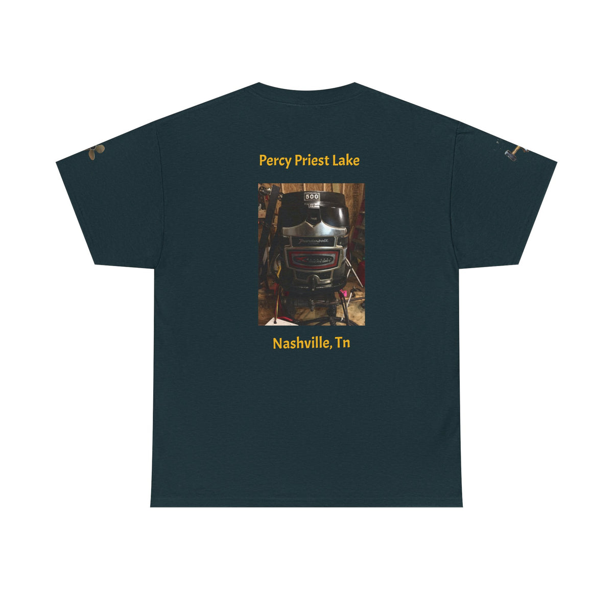 Hawkeye Marine MERC 500 printed -Unisex Heavy Cotton Tee