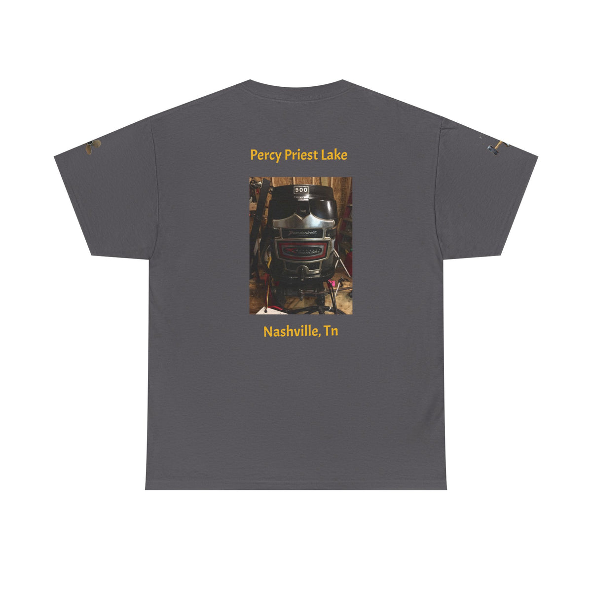 Hawkeye Marine MERC 500 printed -Unisex Heavy Cotton Tee