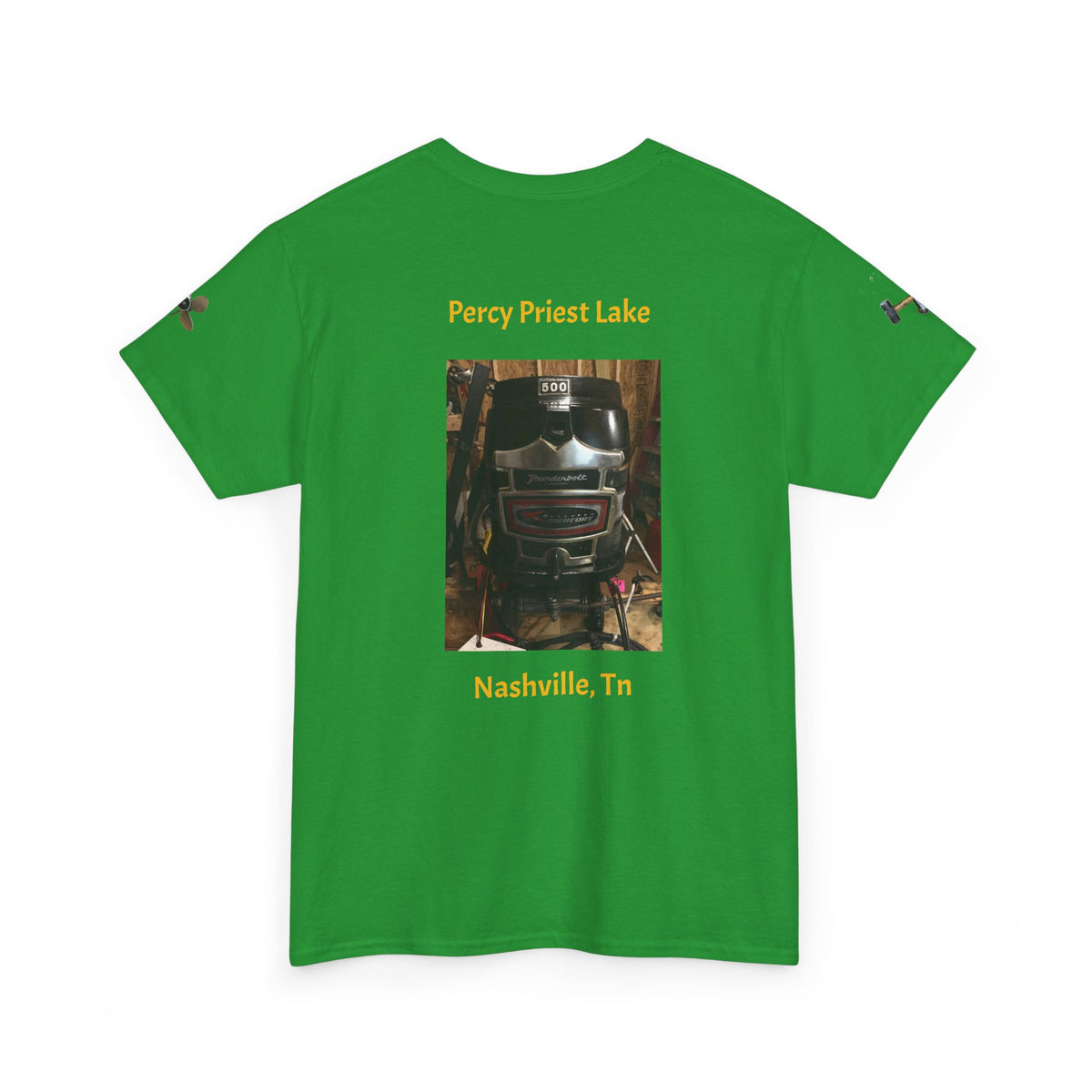 Hawkeye Marine MERC 500 printed -Unisex Heavy Cotton Tee