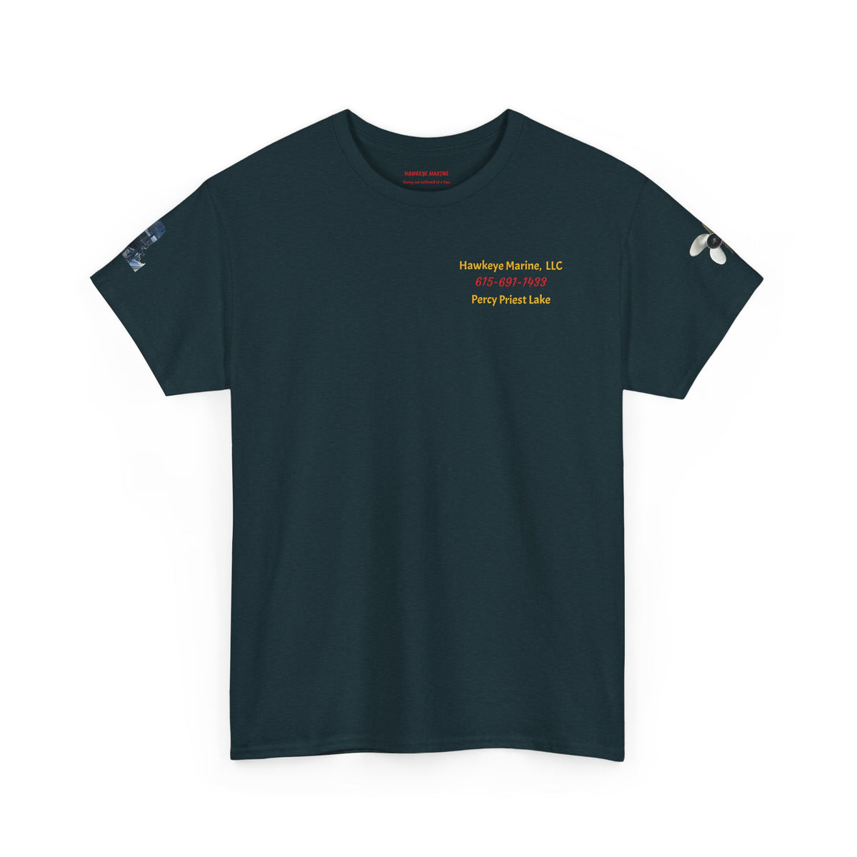 Hawkeye Marine Mercury printed -Unisex Heavy Cotton Tee