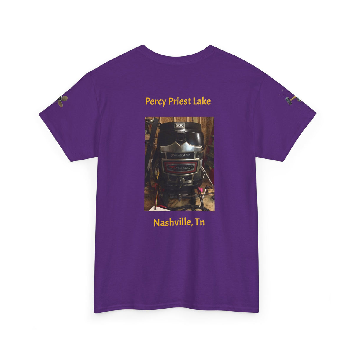 Hawkeye Marine MERC 500 printed -Unisex Heavy Cotton Tee