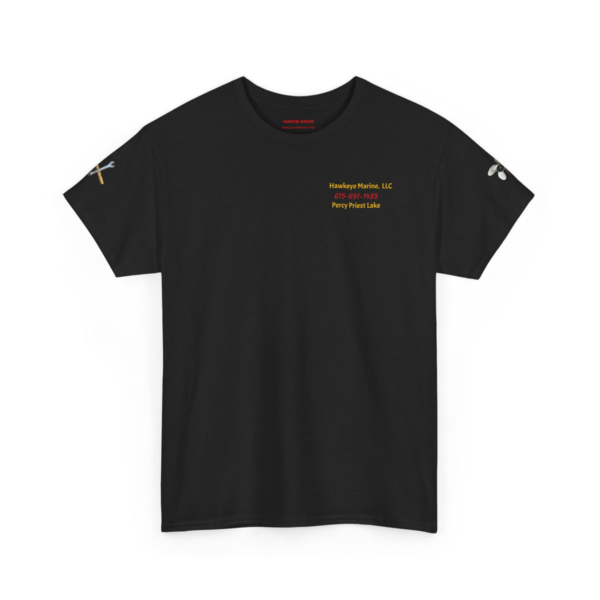 Hawkeye Marine MERC 500 printed -Unisex Heavy Cotton Tee