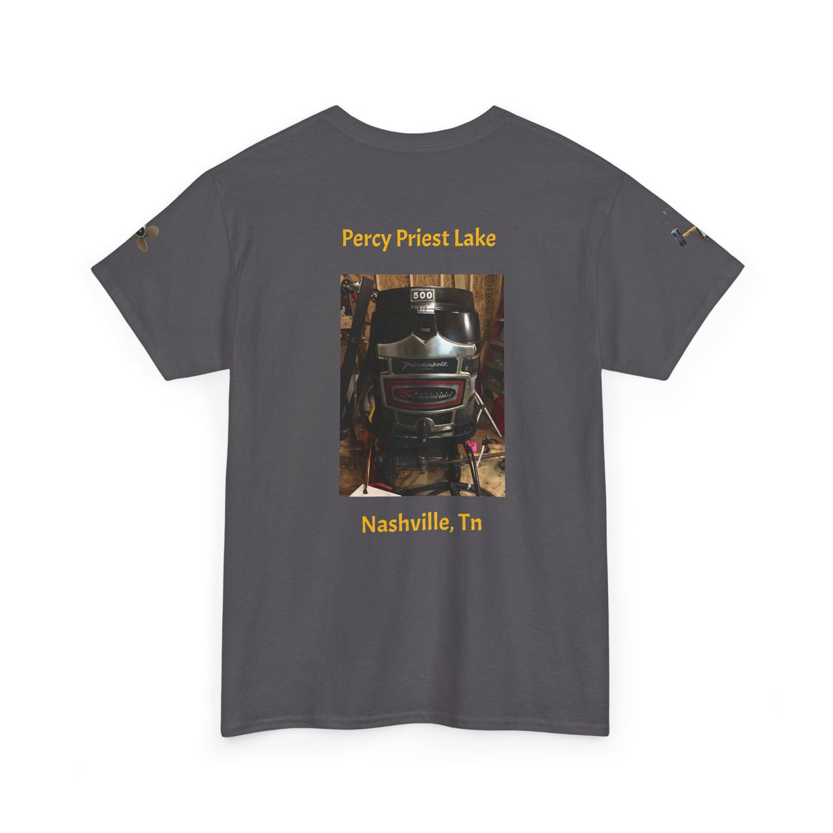 Hawkeye Marine MERC 500 printed -Unisex Heavy Cotton Tee