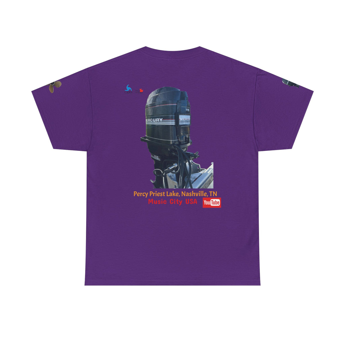 Hawkeye Marine Mercury printed -Unisex Heavy Cotton Tee