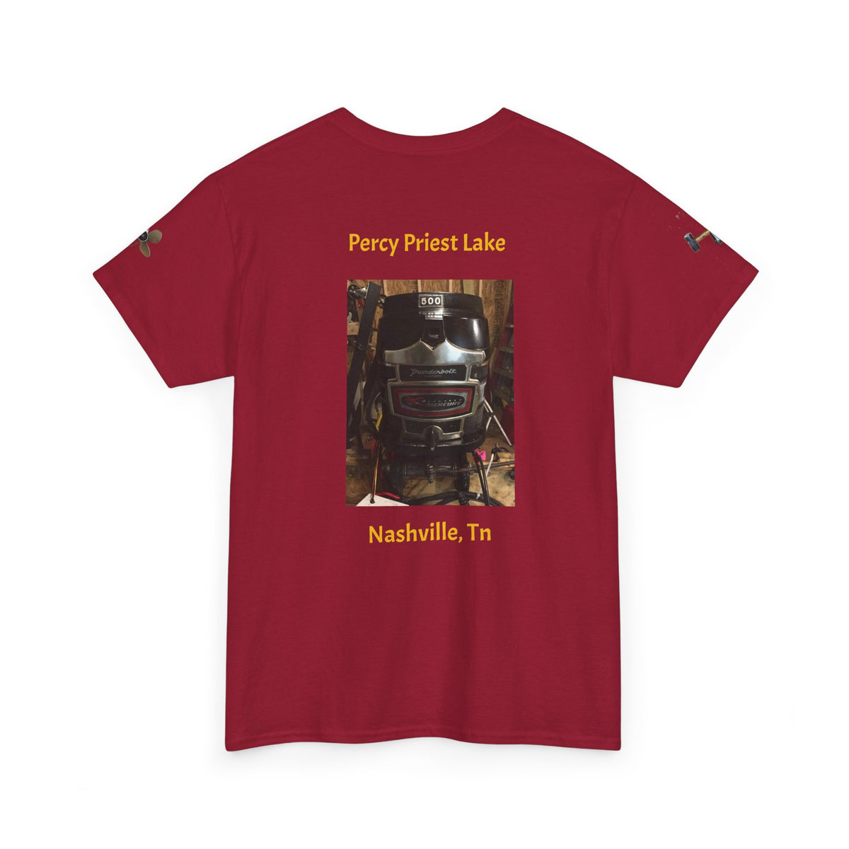 Hawkeye Marine MERC 500 printed -Unisex Heavy Cotton Tee