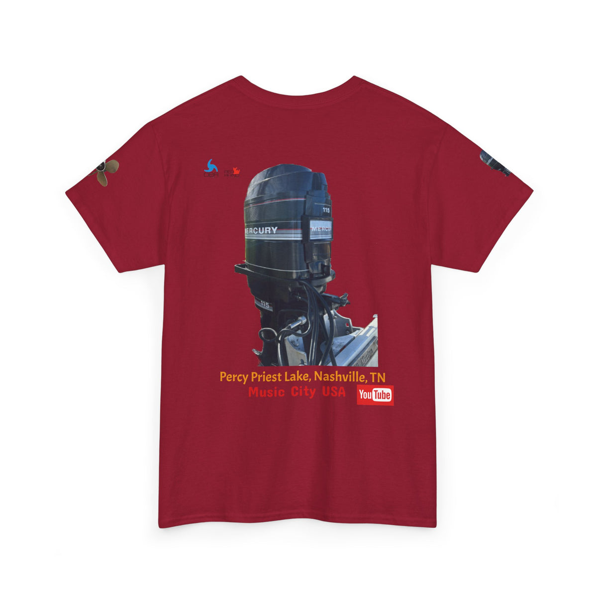 Hawkeye Marine Mercury printed -Unisex Heavy Cotton Tee
