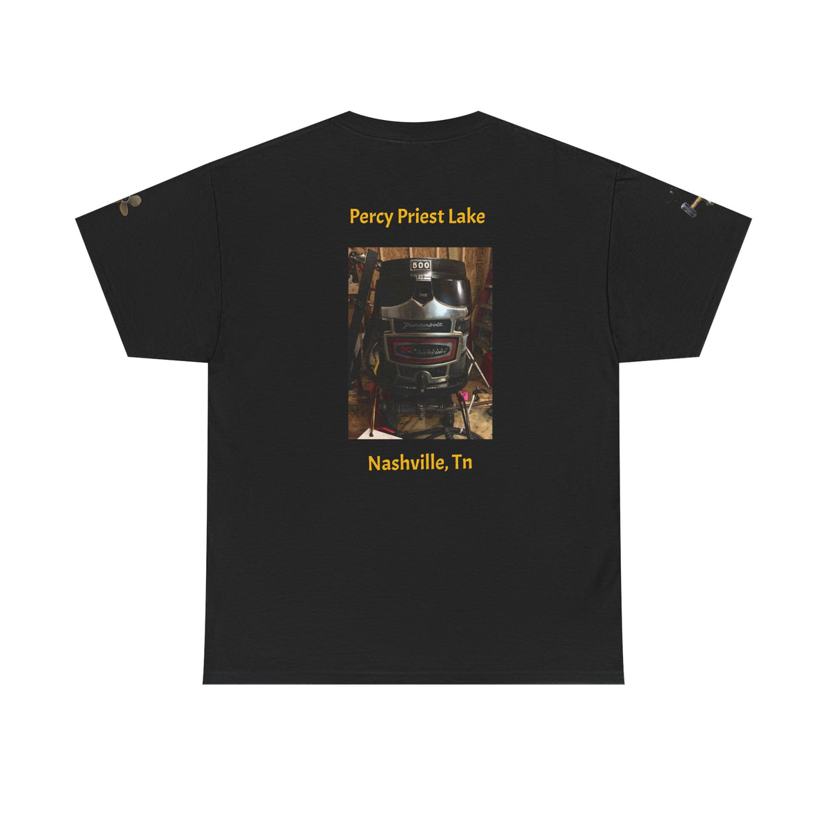 Hawkeye Marine MERC 500 printed -Unisex Heavy Cotton Tee