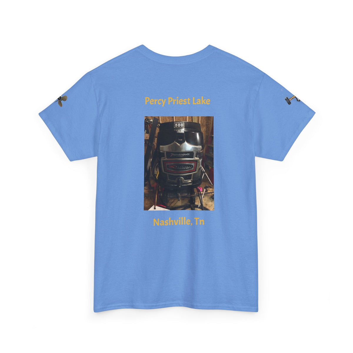 Hawkeye Marine MERC 500 printed -Unisex Heavy Cotton Tee
