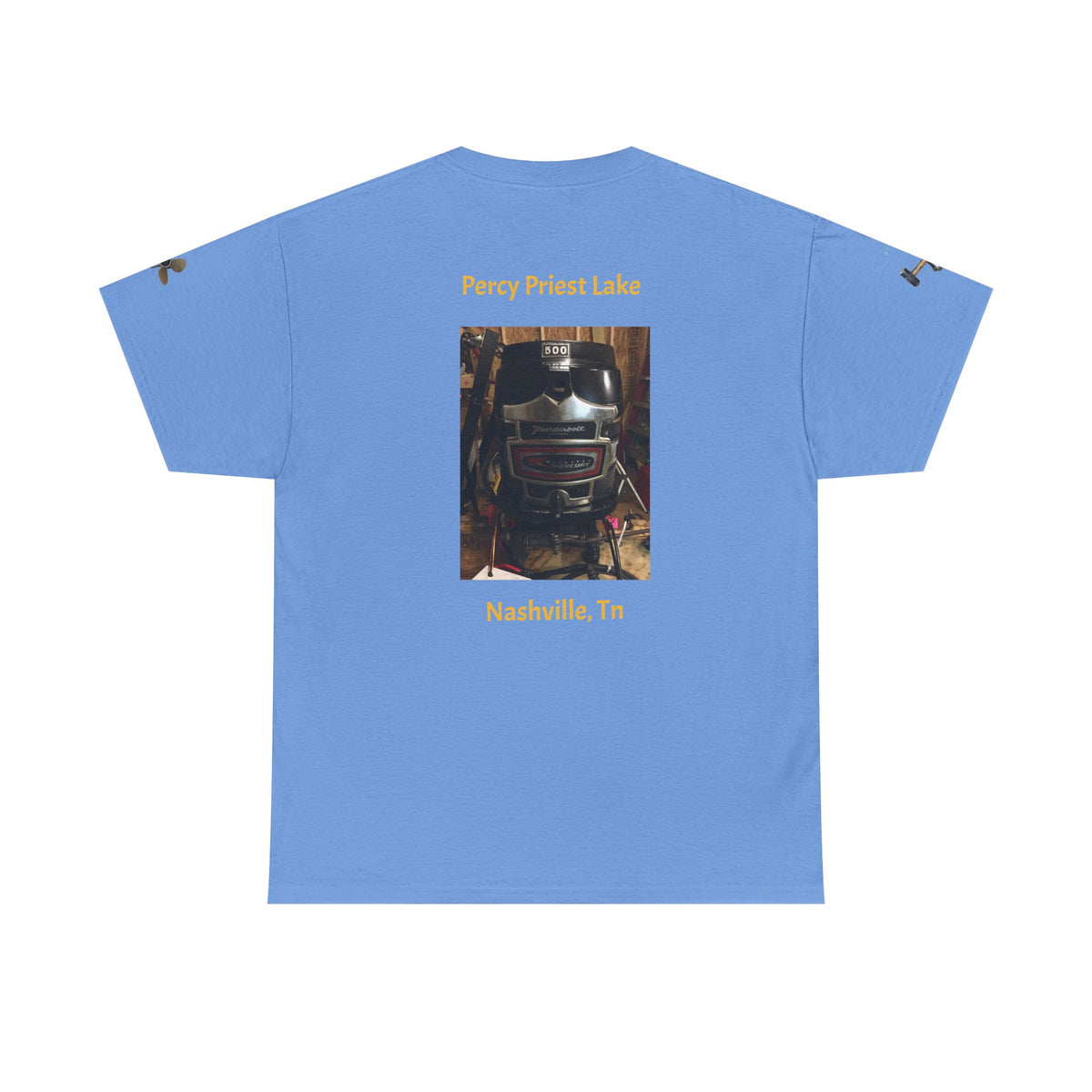 Hawkeye Marine MERC 500 printed -Unisex Heavy Cotton Tee