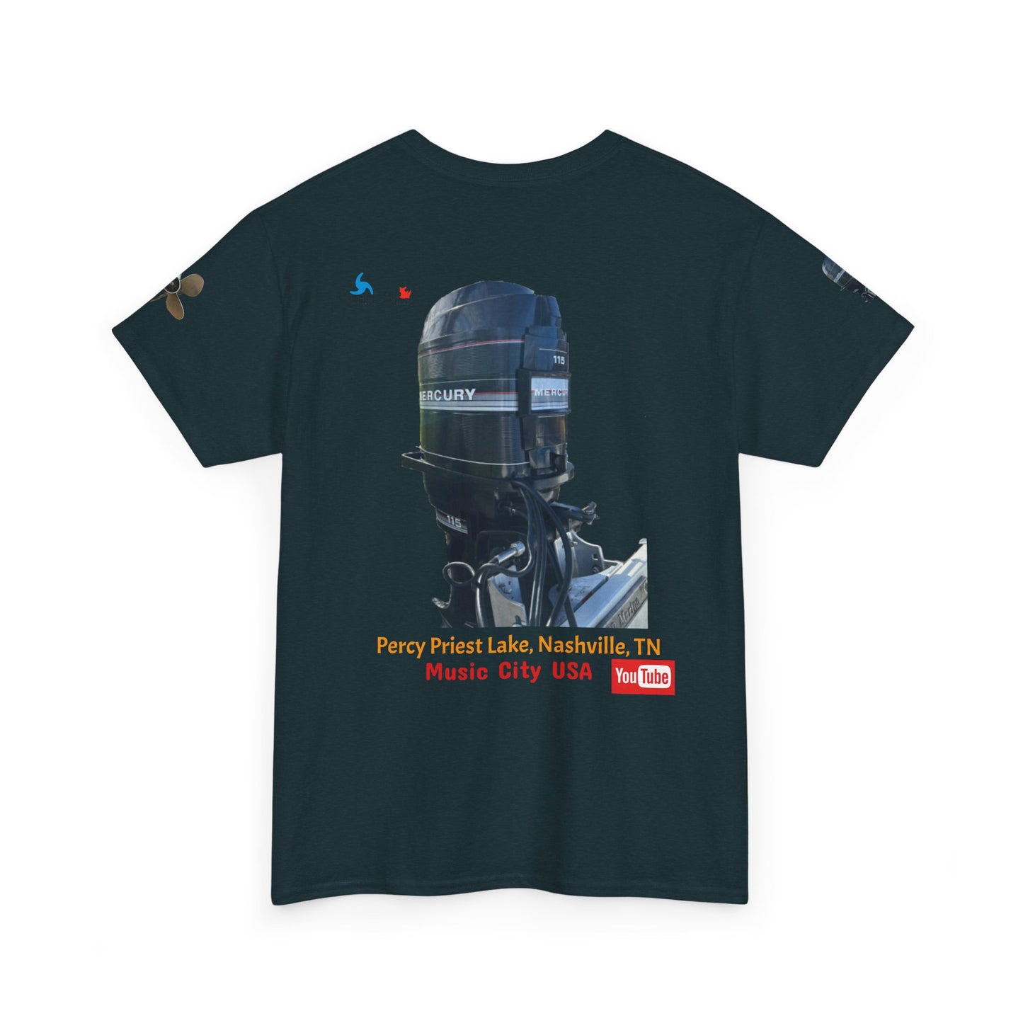 Hawkeye Marine Mercury printed -Unisex Heavy Cotton Tee