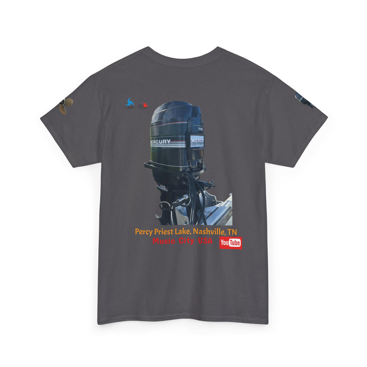 Hawkeye Marine Mercury printed -Unisex Heavy Cotton Tee