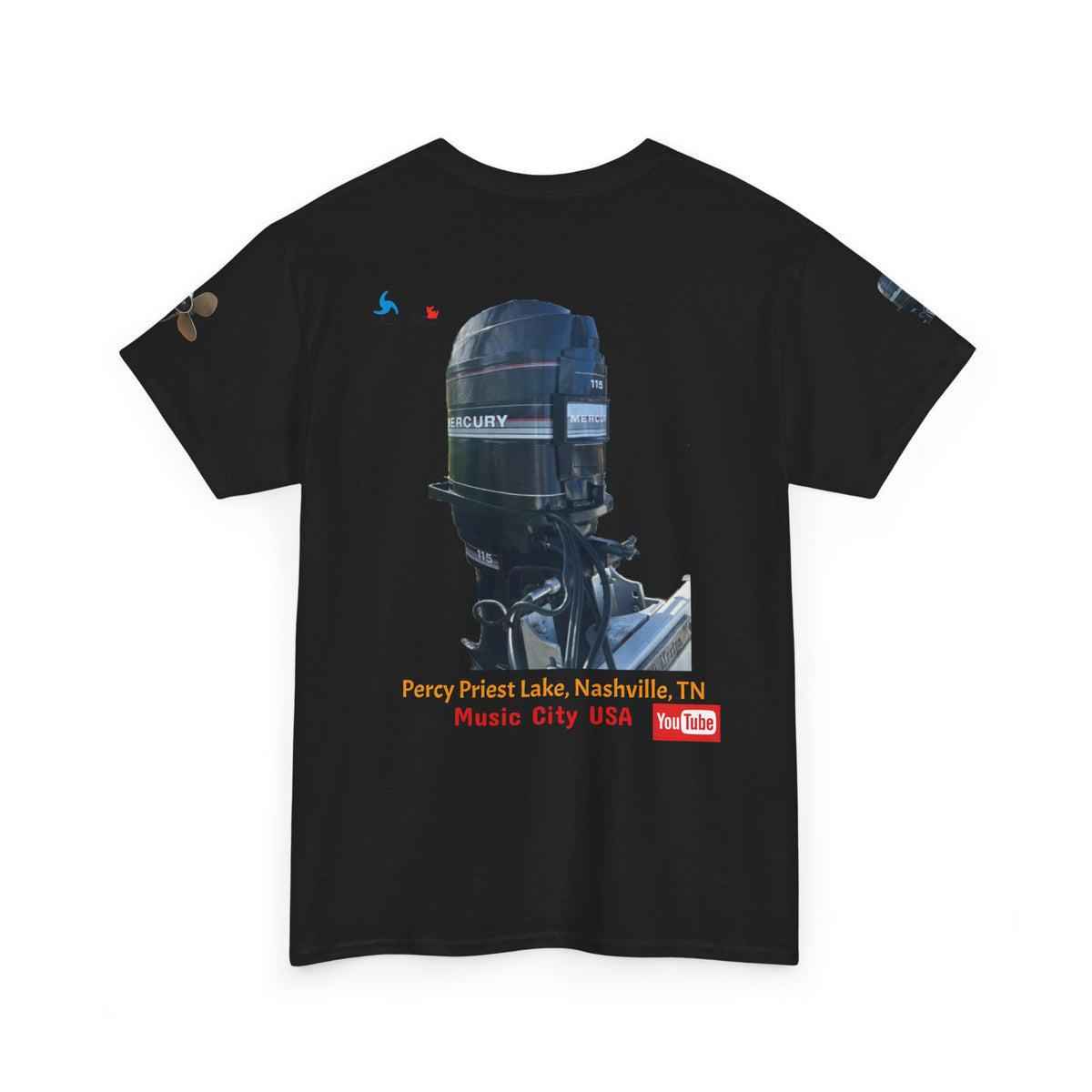 Hawkeye Marine Mercury printed -Unisex Heavy Cotton Tee