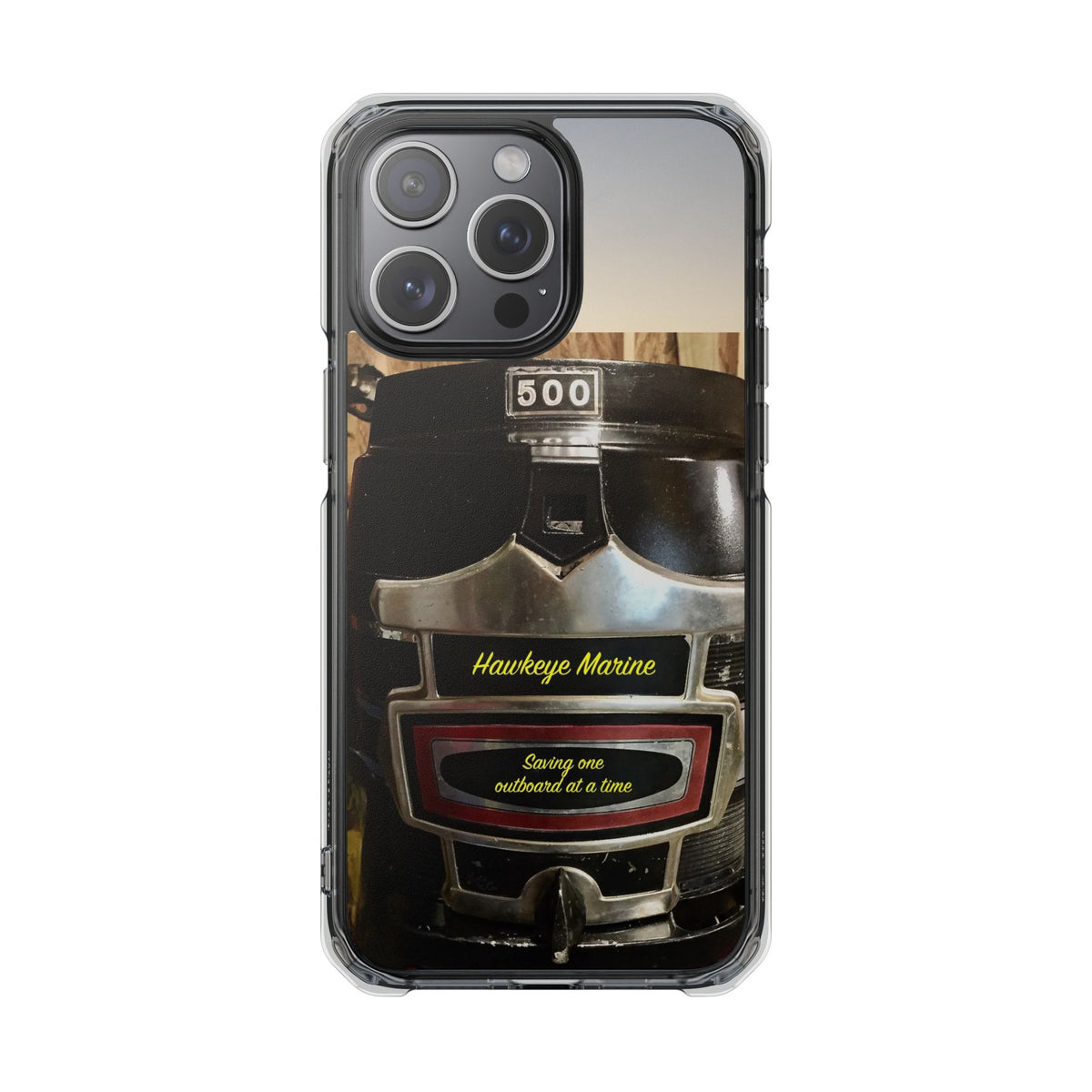 Hawkeye Marine - Magnetic Clear Impact Cases