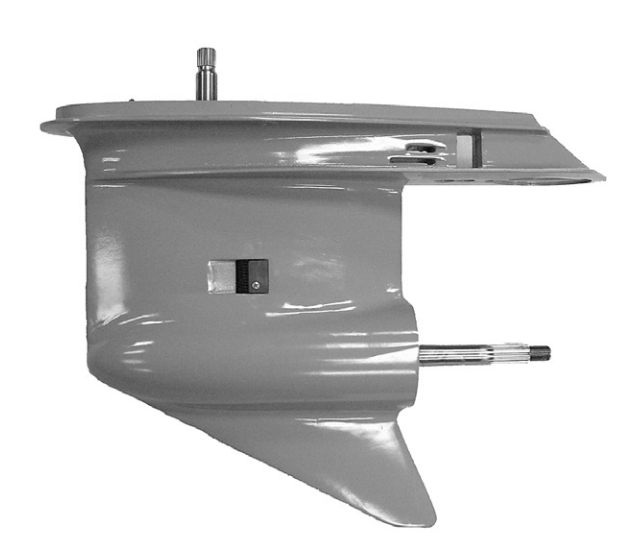 OMC Full Mechanical Lower Gearcase Assembly (years 1981-1985)