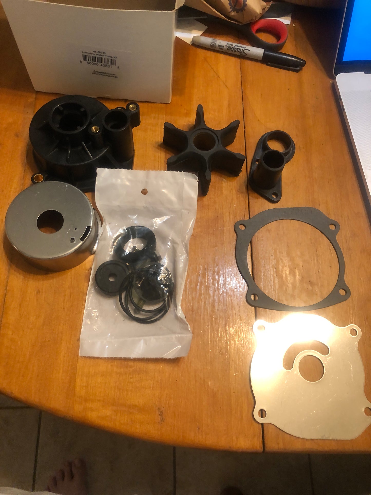 Johnson Evinrude V6 lower unit years 1979-2019