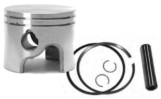 Johnson Evinrude RED RHINO cast pistons 50hp 3 CYLINDER 1986-2001
