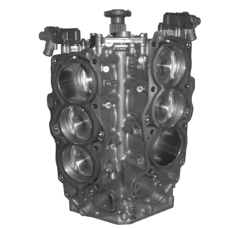 Yamaha VF200-250HP V6 SHO 4.2L Short Block years 2010-2025