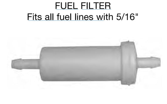 5/16" In Line Fuel Filter
