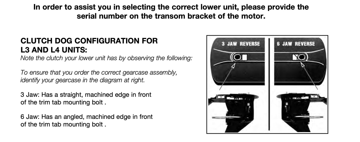 New Mercury Lower Unit V6 3.0L 200-250hp years 1994-2018 20", 25", 30" driveshaft