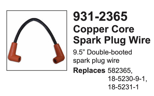 Johnson, Evinruude, Spark plug wire copper core