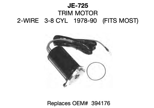 Johnson Evinrude 2 wire trim motor 394176