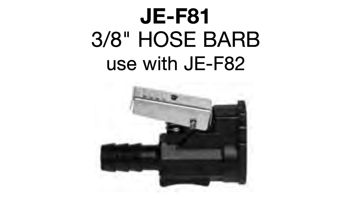 Conector de combustible Johnson Evinrude de 3/8" con espiga para manguera 775641.