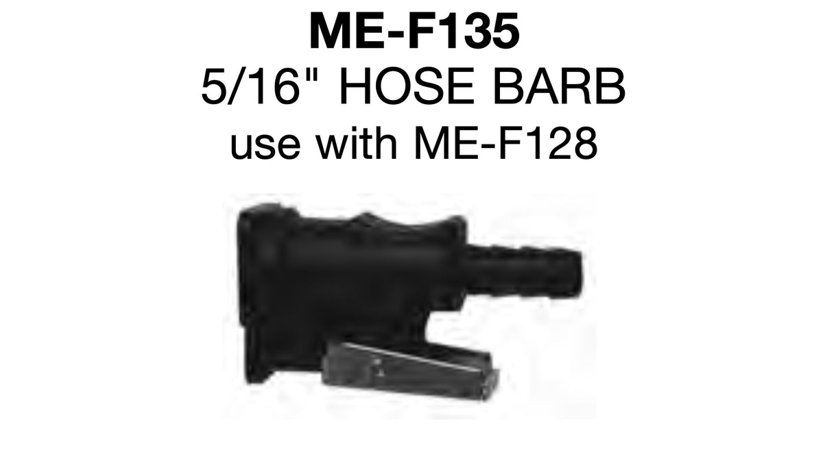 Conector de combustible Mercury 5/16" para manguera Mercury pieza # 22-13562T3
