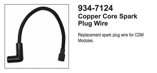 Mercury Copper Core Spark Plug Wire - CDM type  934-7124 MSP1