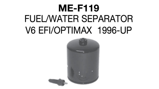 Mercury V6 EFI-Optimax 1996-up outboard engine  fuel water separator 35-18458Q4