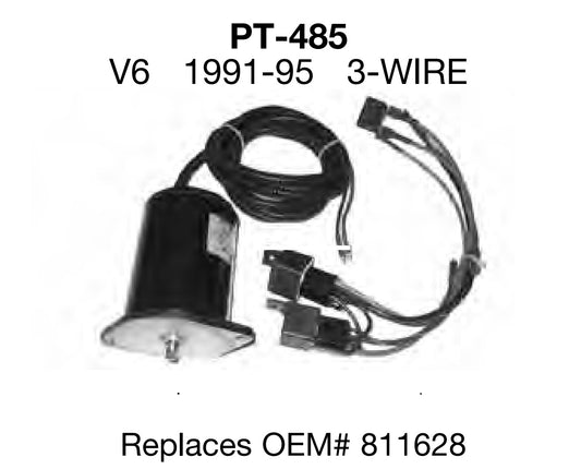 Mercury outboard 811628 3 wire Trim Motor V6 yrs. 1991-1995 USA