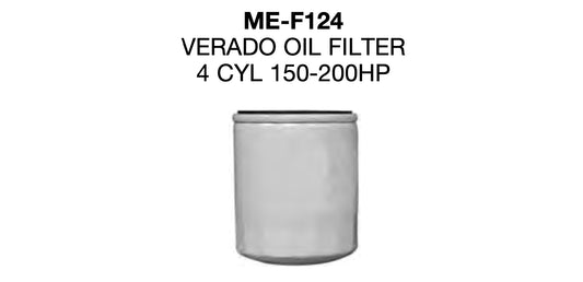Mercury outboard Verado Oil Filter 4 cylinder 150-200hp 3896546T 35-87767K01