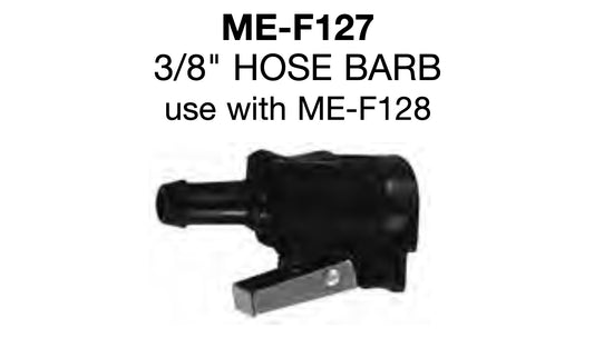 Mercury3/8" Hose Barb fuel connector Mercury part # 22-13563Q3