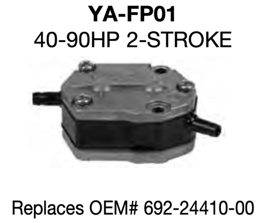 Yamaha 40-90HP 2 Stroke Fuel Pump OEM# 692-24410-00