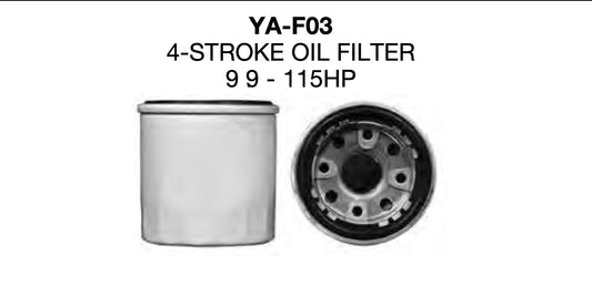 Yamaha 4 stroke oil filter 9.9-115hp 5GH-13440-00-01, 10,30,70