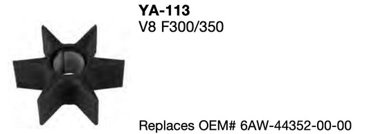 Yamaha Lower unit V8 4-STROKE F300-350 years 2008-2019