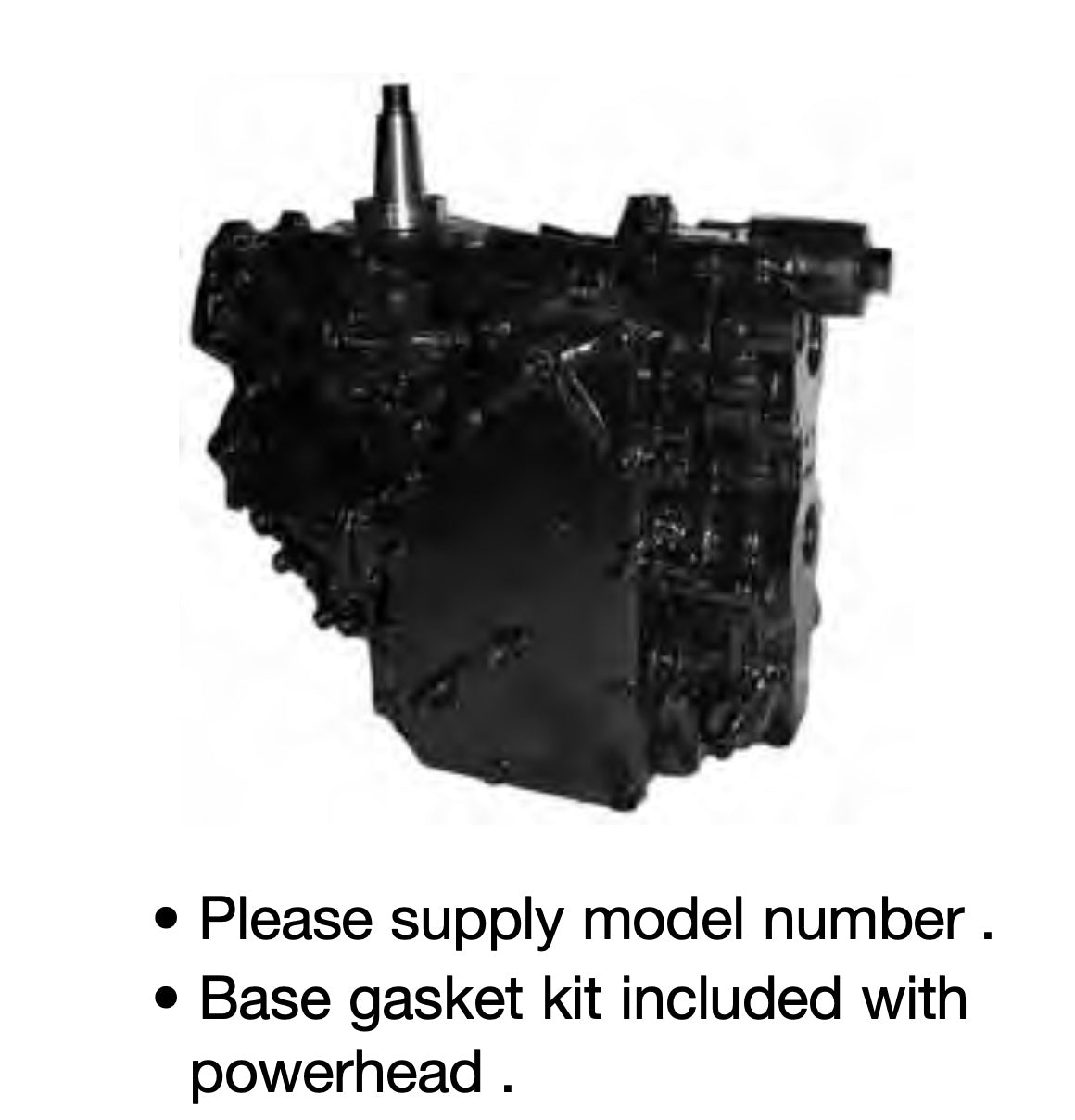 Johnson Evinrude 2 & 3 cylinder outboard engines
